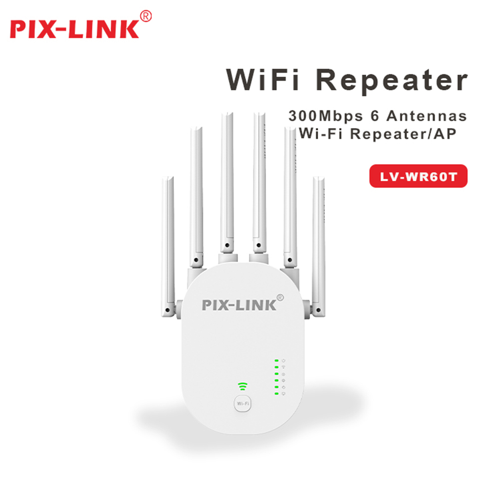 Wifi Range Extender - PIX-LINK WR60T واي فاي مكرر 1200Mbps
