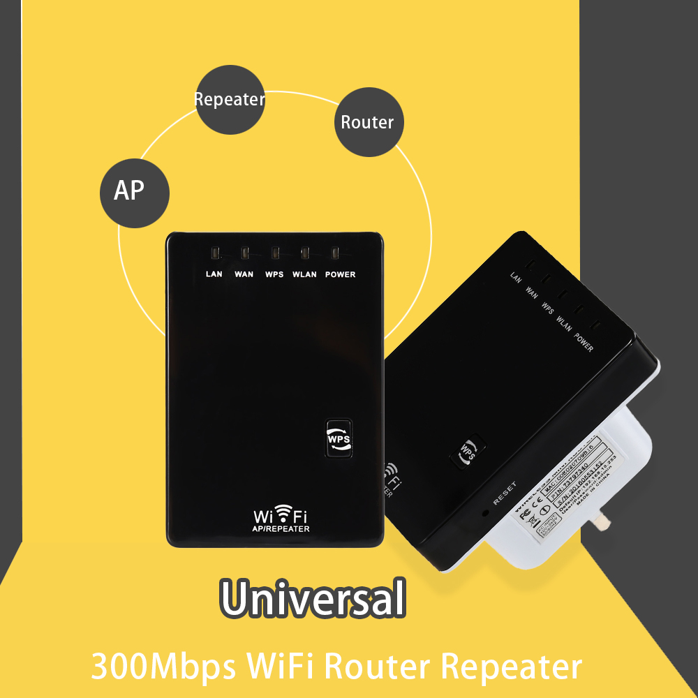 Wifi Range Extender - 300Mbps واي فاي مكرر لاسلكي صغير