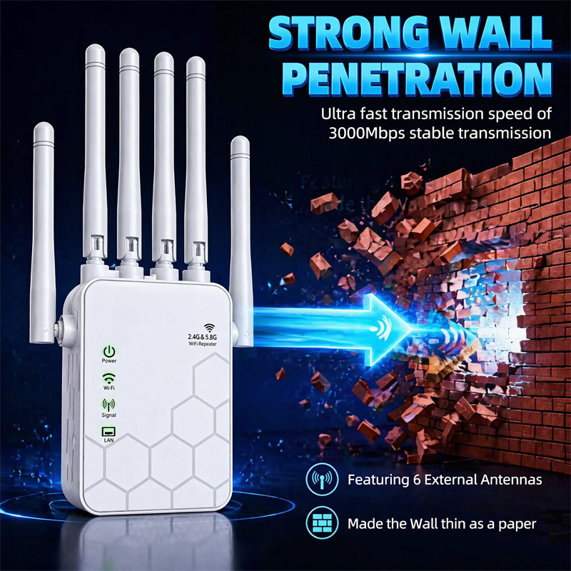 Wifi Range Extender - موسع نطاق واي فاي 6 AX1800
