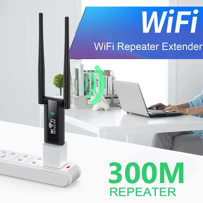 Wifi Range Extender - مكبر إشارة واي فاي لاسلكي USB