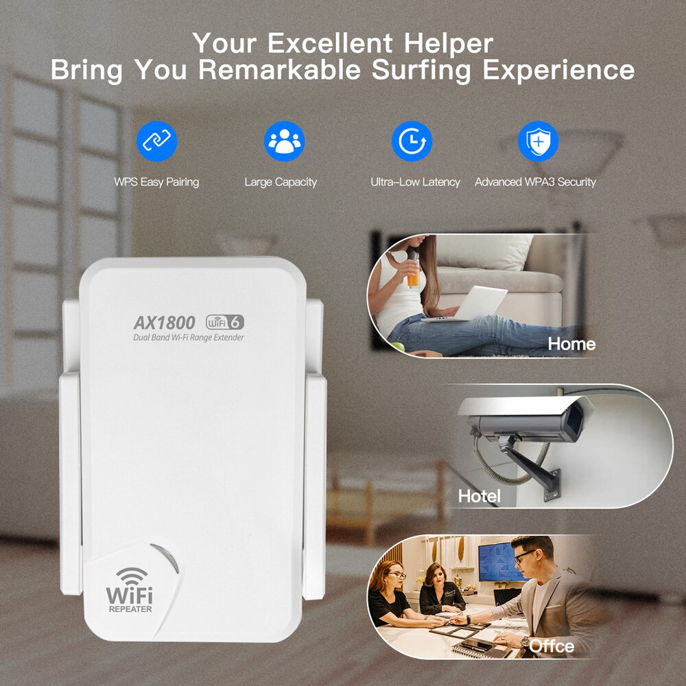 FENVI WiFi6 AX1800 ثنائي النطا - مراجعة Wifi Range Extender وسعره