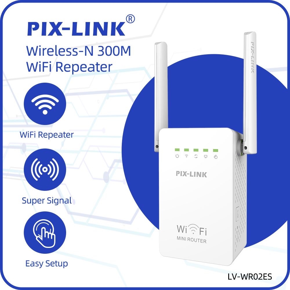 PIX-LINK WR02E مكرر واي فاي لا - مراجعة Wifi Range Extender وسعره