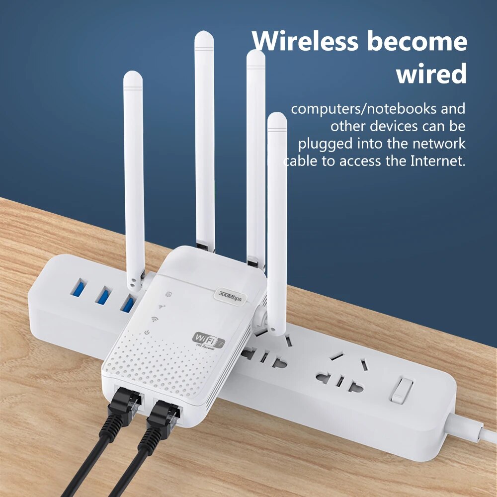 300Mbps اللاسلكية واي فاي مكرر - مراجعة Wifi Range Extender وسعره