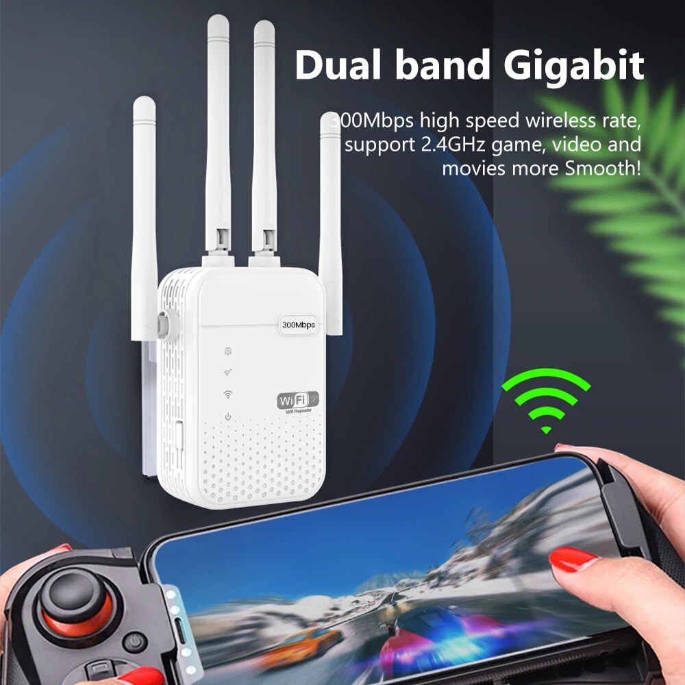 300Mbps اللاسلكية واي فاي مكرر - مراجعة Wifi Range Extender وسعره