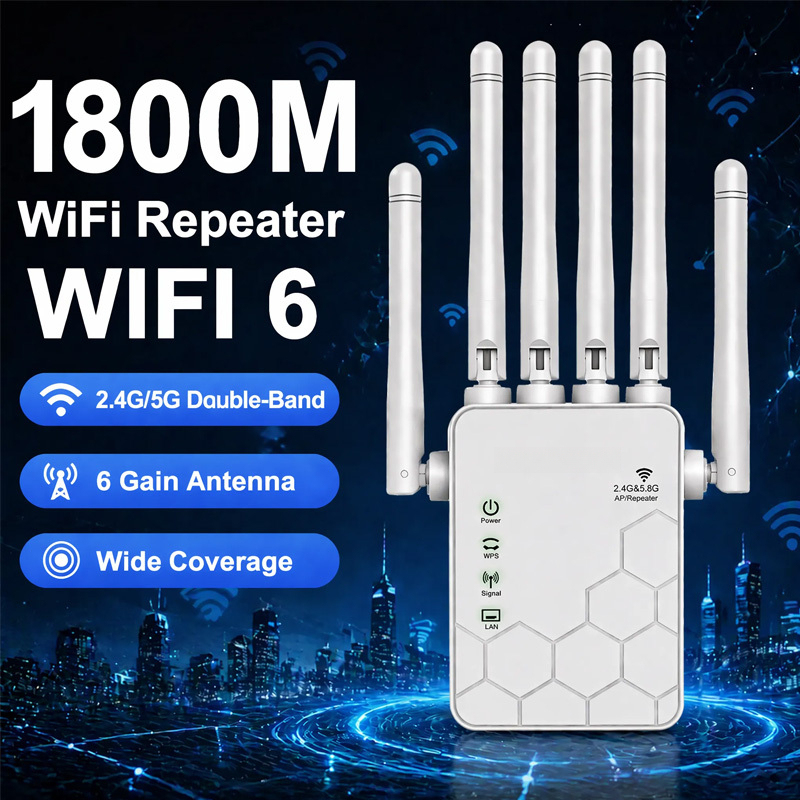 موسع نطاق واي فاي 6 AX1800 ثنا - مراجعة Wifi Range Extender وسعره