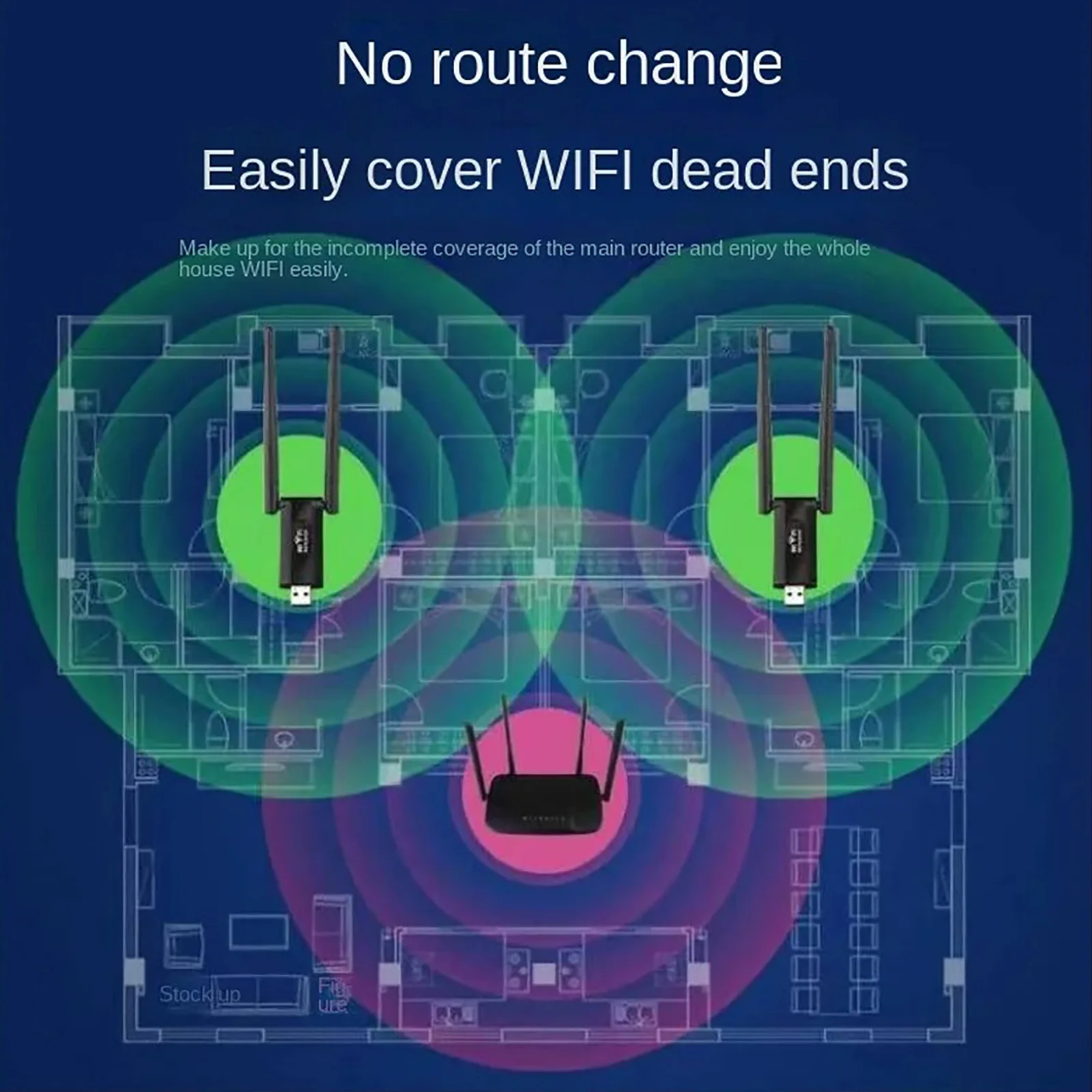 مكبر إشارة واي فاي لاسلكي USB  - مراجعة Wifi Range Extender وسعره