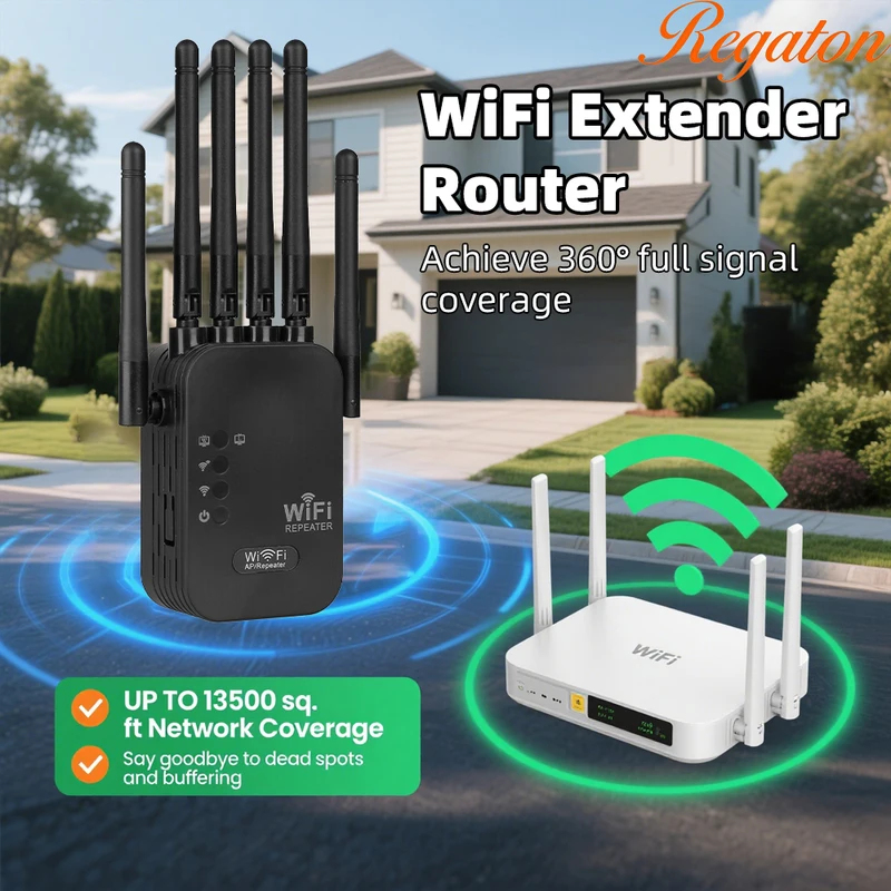 مكرر واي فاي لاسلكي 5G بسرعة 1 - مراجعة Wifi Range Extender وسعره