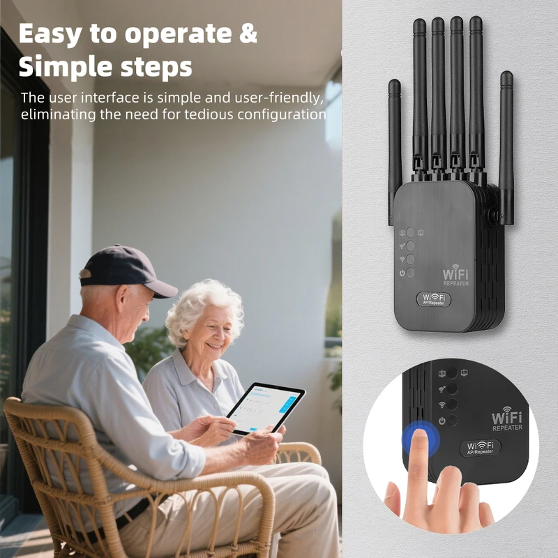 مكرر واي فاي لاسلكي 5G بسرعة 1 - مراجعة Wifi Range Extender وسعره