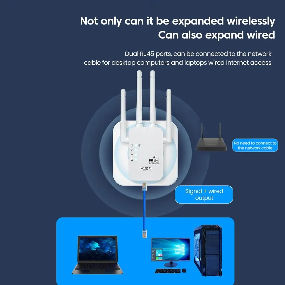 مكرر واي فاي لاسلكي بسرعة 300  - مراجعة Wifi Range Extender وسعره