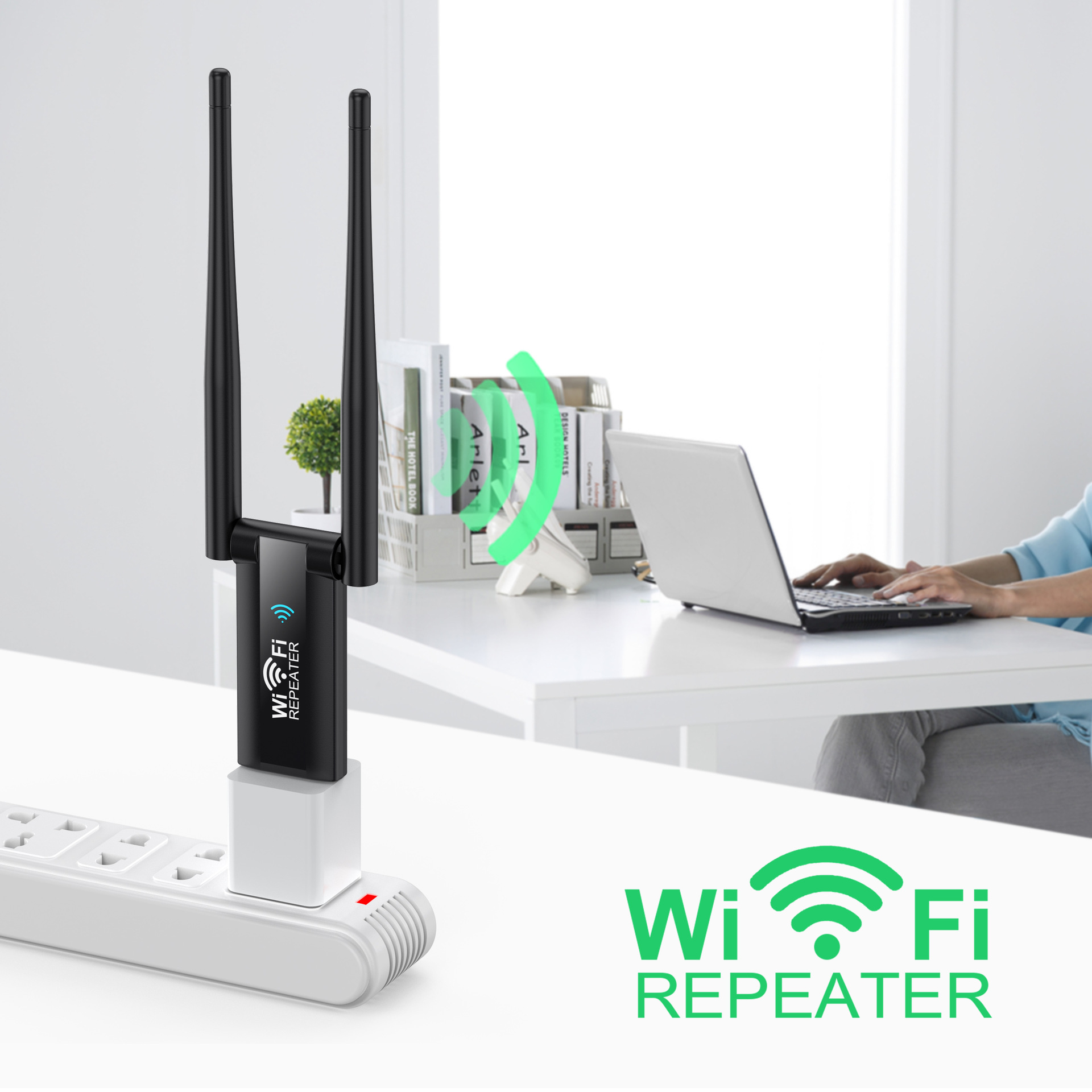 300Mbps USB اللاسلكية واي فاي  - مراجعة Wifi Range Extender وسعره