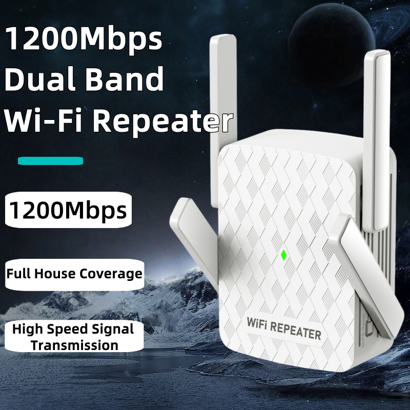 موسع واي فاي لاسلكي 1200 ميجاب - مراجعة Wifi Range Extender وسعره