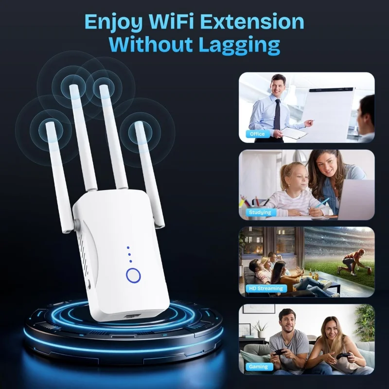 مكرر واي فاي ثنائي النطاق 2.4  - مراجعة Wifi Range Extender وسعره